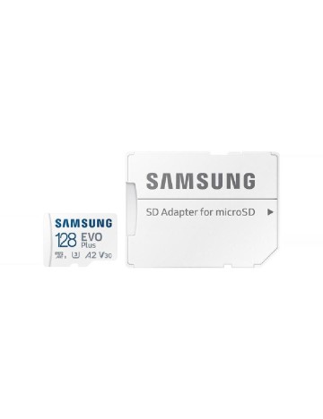 Card de memorie SAMSUNG, alb