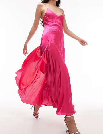 Rochie lunga Top Shop, roz