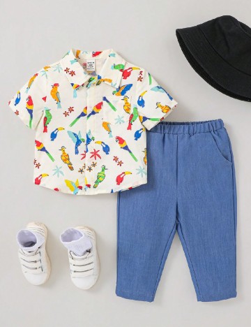 Compleu Shein Kids, mix culori