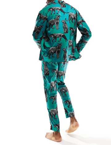 Pijama Chelsea Peers, turcoaz