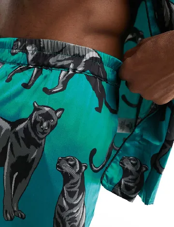 Pijama Chelsea Peers, turcoaz Verde