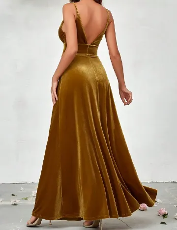 Rochie lunga SHEIN, galben Galben