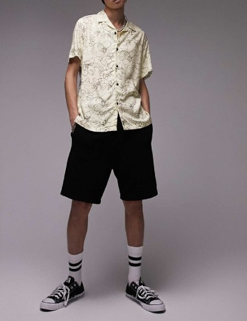 Camasa Topman, crem