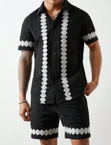 Compleu SHEIN, negru Negru