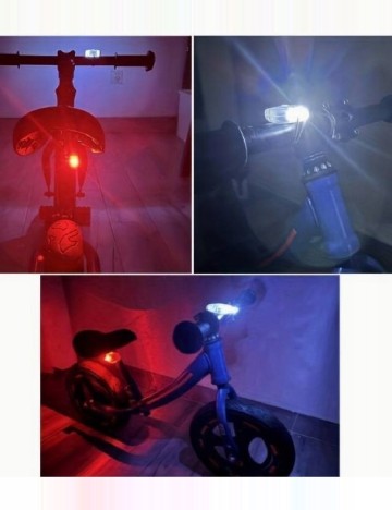 Lumini pentru bicicleta 2 bucati Zd Trading, mix culori