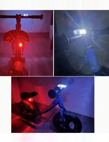 Lumini pentru bicicleta 2 bucati Zd Trading, mix culori Mix culori