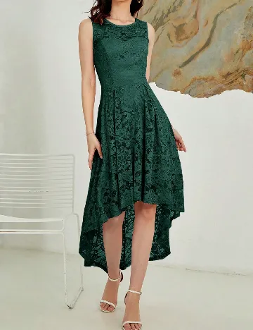 Rochie medie SHEIN, verde Verde