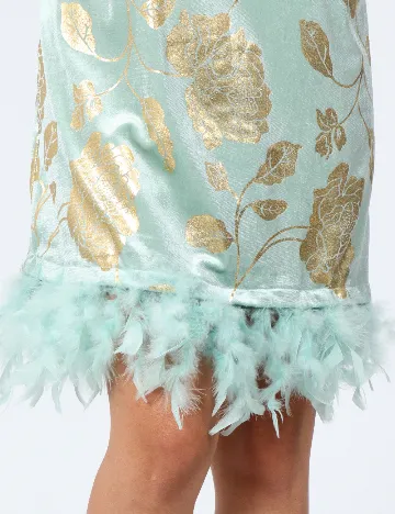 Rochie scurta night, verde Verde