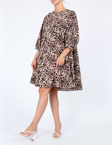 Rochie scurta ASOS, animal print