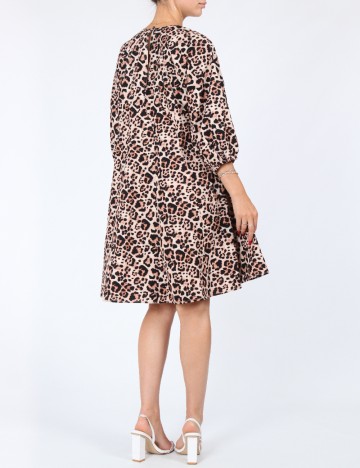 Rochie scurta ASOS, animal print