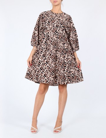 Rochie scurta ASOS, animal print