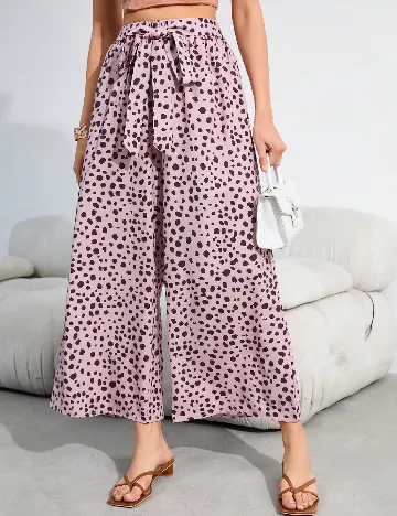 Pantaloni SHEIN, roz/maro Roz