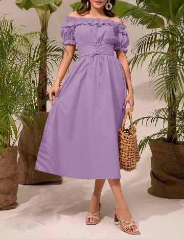Rochie medie SHEIN, mov Mov