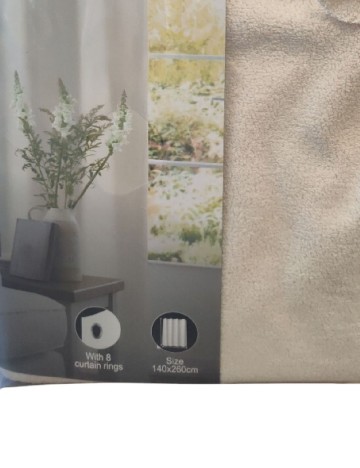 Draperie ACTION, crem