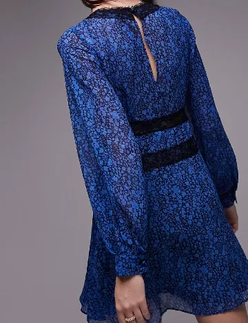 Rochie scurta Top Shop, albastru Albastru