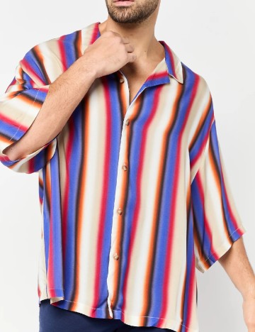 Camasa Oversize ASOS, mix culori