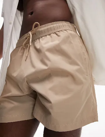 Short de baie Topman, crem Crem