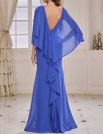 Rochie lunga SHEIN, albastru
