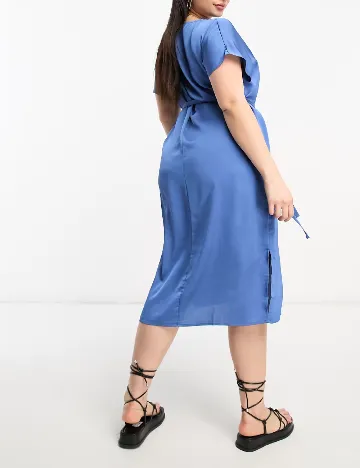 Rochie medie EVOKED VILA, albastru Albastru