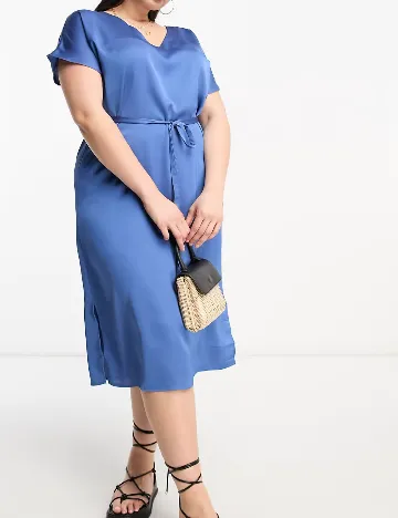 Rochie medie EVOKED VILA, albastru Albastru