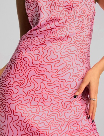 Rochie medie Heartbreak, roz
