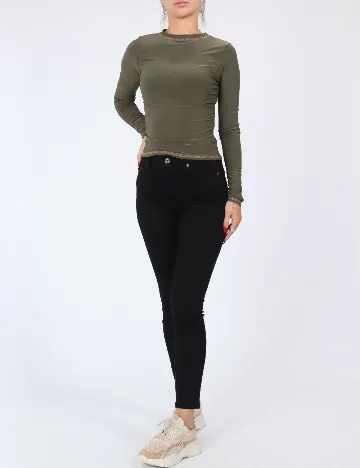 Blugi ASOS, negru Negru