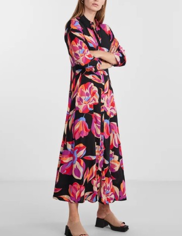 Rochie lunga Y.A.S, mix culori