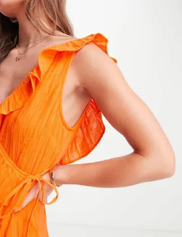 Rochie scurta ASOS, portocaliu Portocaliu