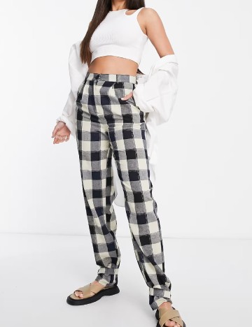 Pantaloni Lola May, mix culori