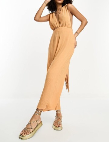 Rochie medie ASOS, portocaliu