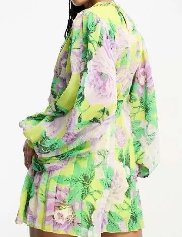 Salopeta ASOS, floral print Floral print