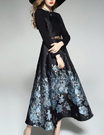 Rochie lunga SHEIN, negru