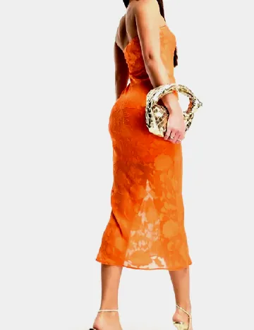 Rochie medie ASOS, portocaliu Portocaliu