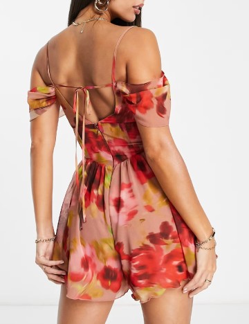 Salopeta ASOS, mix culori