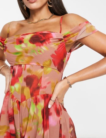 Salopeta ASOS, mix culori