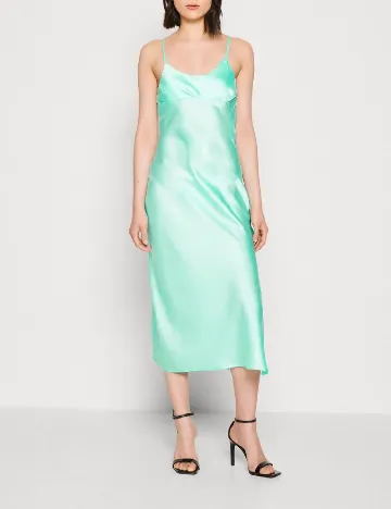 Rochie medie Neon&Nylon, verde Verde