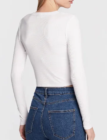 Top Cotton On, alb Alb