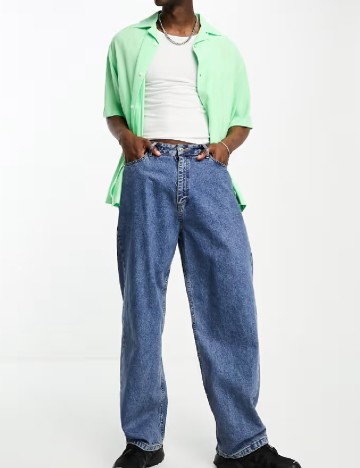 Camasa Weekday, verde