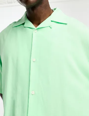 Camasa Weekday, verde Verde