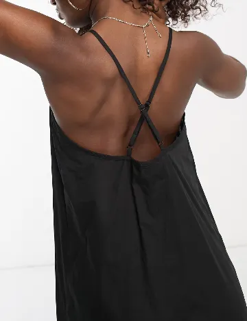 Rochie lunga ASOS, negru Negru