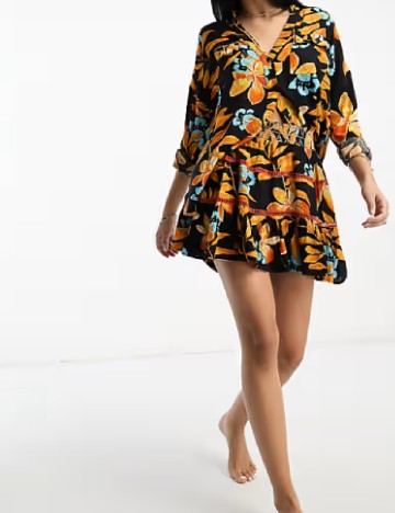 Fusta River Island, mix culori