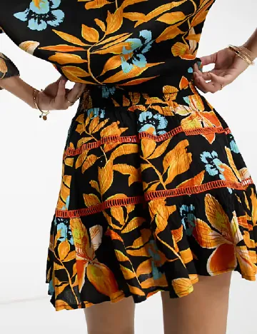 Fusta River Island, mix culori Mix culori