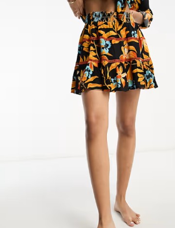 Fusta River Island, mix culori