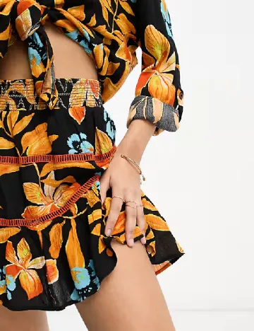 Fusta River Island, mix culori Mix culori