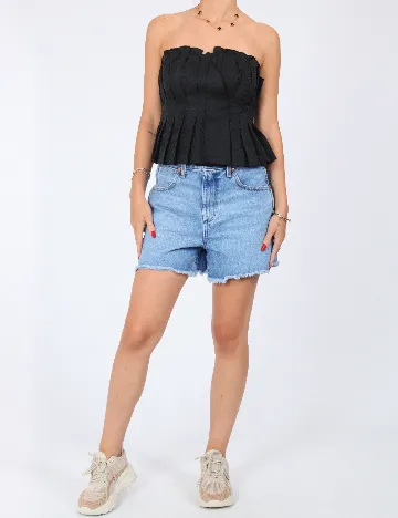 Top Urban Revivo, negru Negru