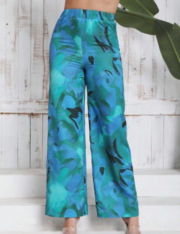 Pantaloni SHEIN, albastru
