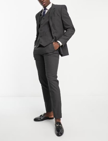 Pantaloni ASOS, gri