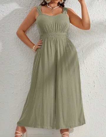 Salopeta SHEIN CURVE, verde