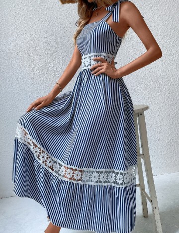 Rochie lunga SHEIN, albastru