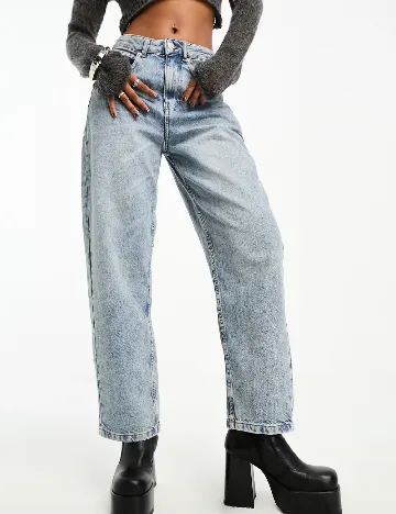 Blugi ASOS, albastru Albastru